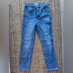 Reformation Liza Ultra High Rise Straight Jeans